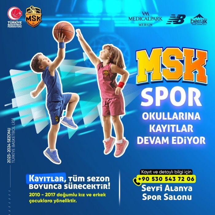 MSK Spor Okullar, Gelecein Basketbol Yldzlarn Yetitiriyor!