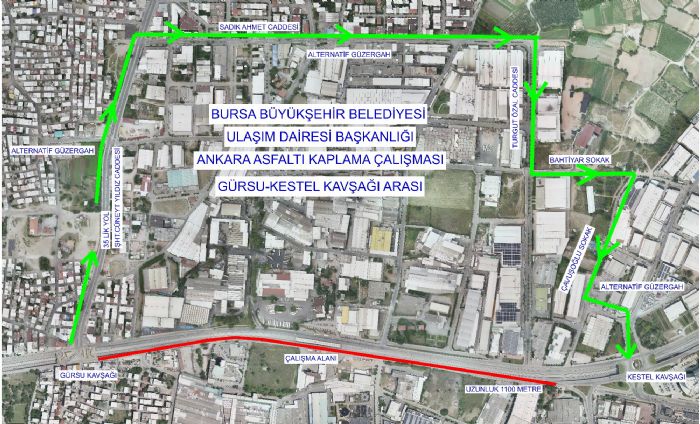 Ankara yolu'nda trafik dzenlemesi   