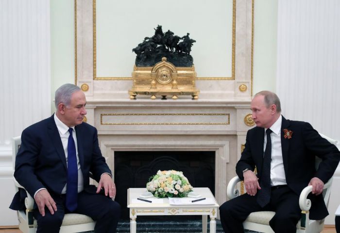 Putin ve Netanyahu telefonda grt