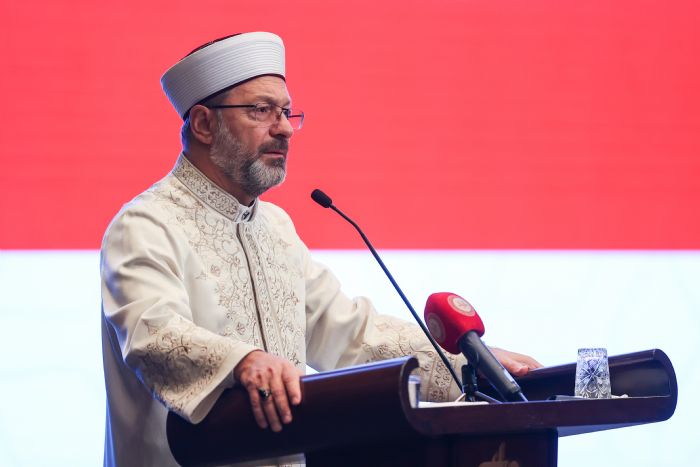 Diyanet leri Bakan Ali Erba: 