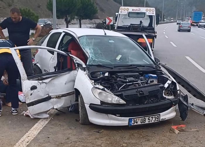 Samsun'da zincirleme trafik kazas