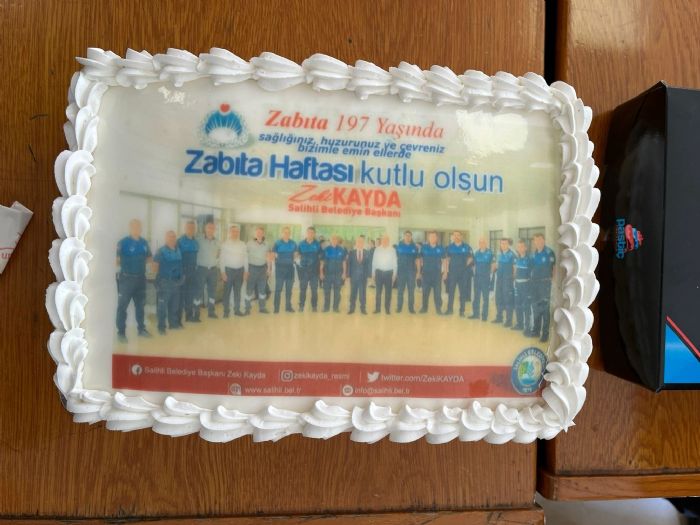 Zabta Tekilat'nn 197inci kurulu yl dnm pastayla kutland