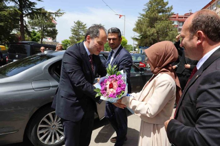 Erbakandan Konyada belediye ve parti tekilatlarna hayrl olsun ziyareti