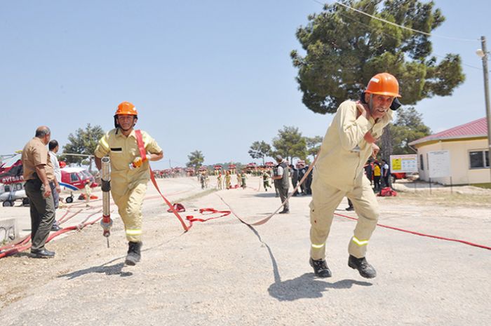 Mersin OGM, tatbikat gerekletirdi